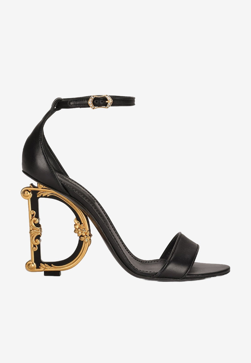 Keira 105 Baroque Heel Nappa Leather Sandals