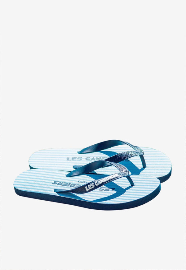 Logo Print Flip Flops