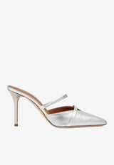 Frankie 85 Mules in Metallic Nappa Leather