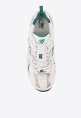 530 Low-Top Sneakers in White with Teal