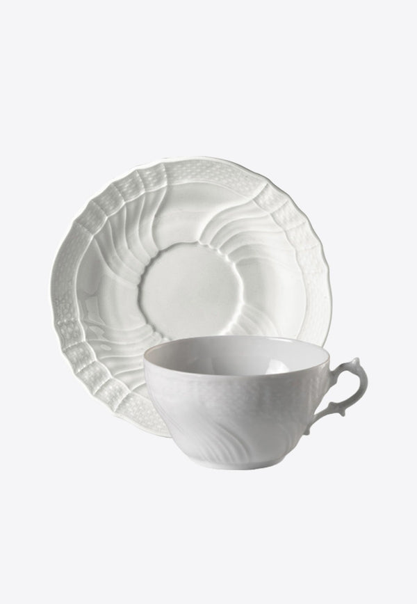 Vecchio Ginori Breakfast Cup and Saucer