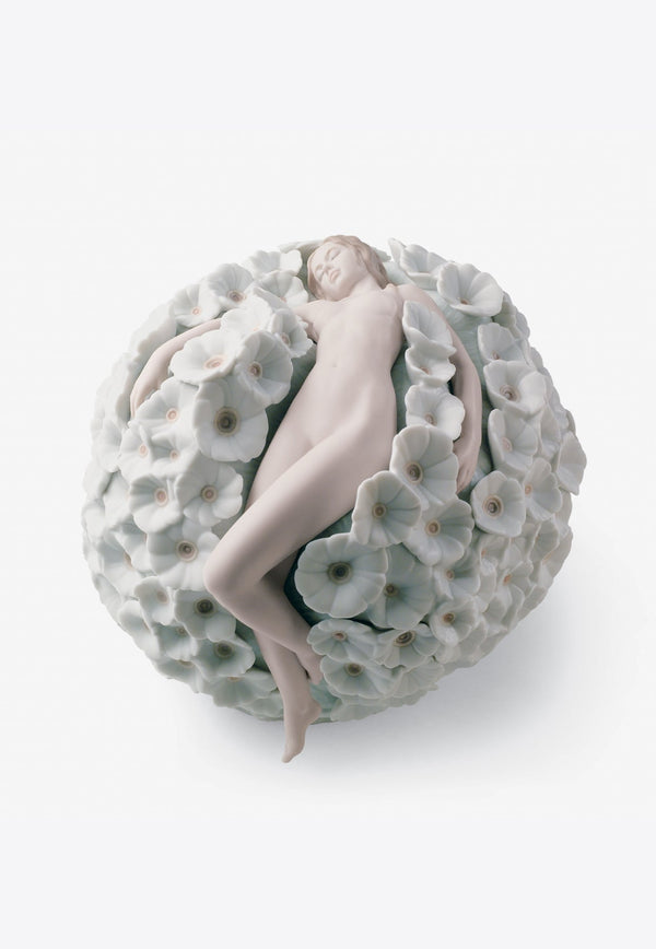Floral Dreams Woman Porcelain Figurine