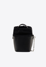 Small 5AC Leather Bucket Bag