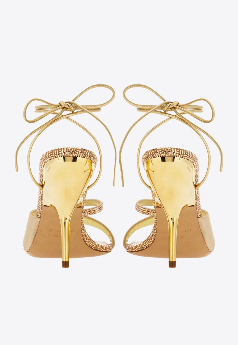 Allegra 105 Crystal Embellished Sandals