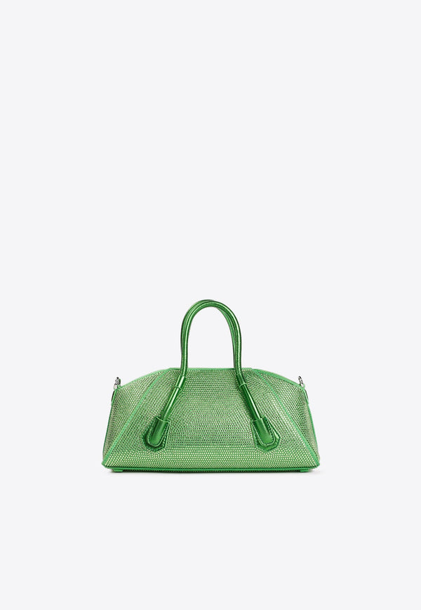 Mini Antigona Studded Top Handle Bag