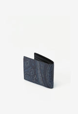 Paisley Jacquard Bi-Fold Wallet