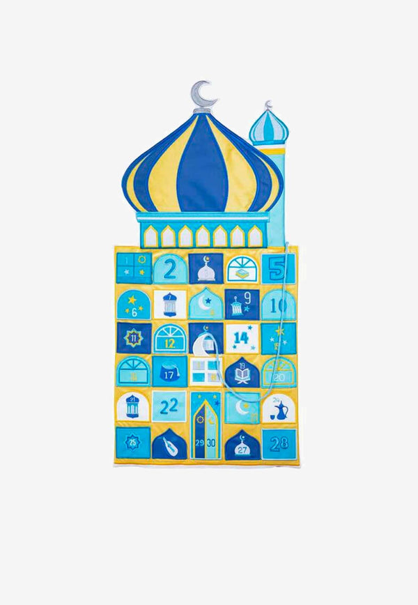 Ramadan Advent Calendar with Embroidered Pockets