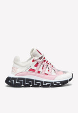 Tri-Greca Print Sports Sneakers