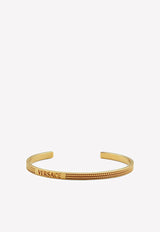 Logo Chain Cuff Bracelet