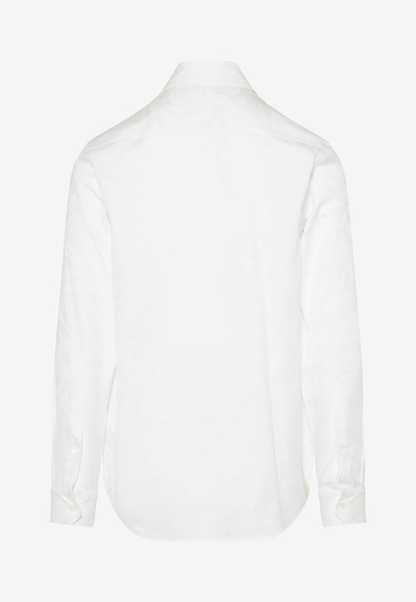 Barocco Jacquard Long-Sleeved Shirt