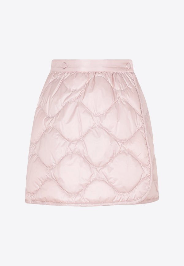 A-Line Down-Filled Mini Skirt