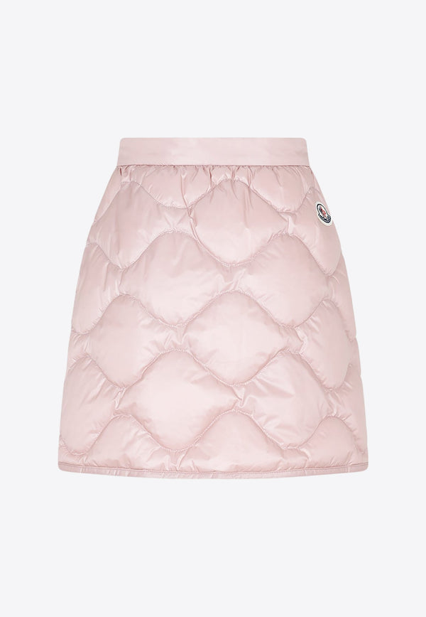 A-Line Down-Filled Mini Skirt