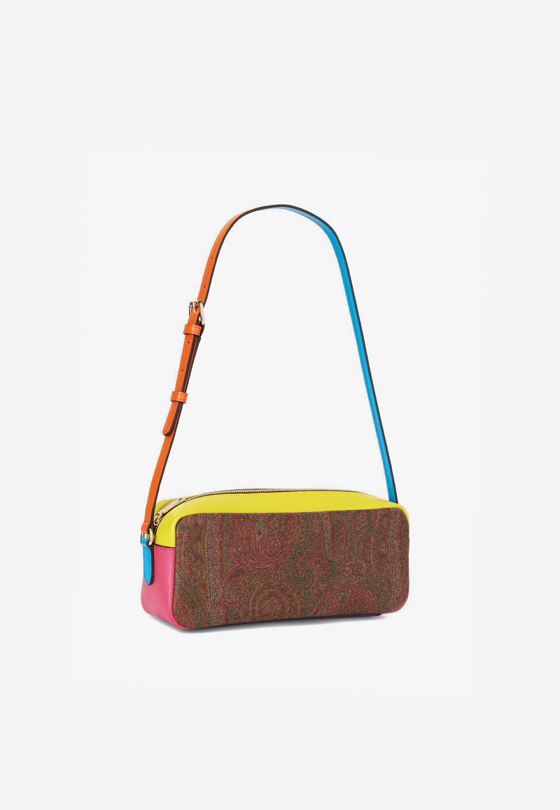 Paisley Jacquard Shoulder Bag