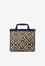 Small Love Trotter Jacquard Tote Bag