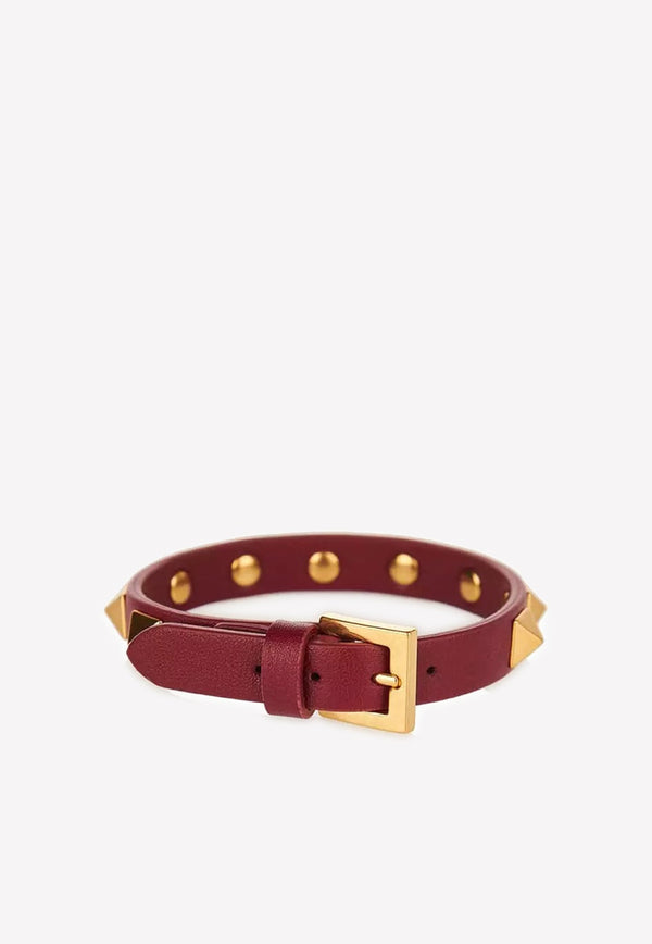 Rockstud Leather Bracelet