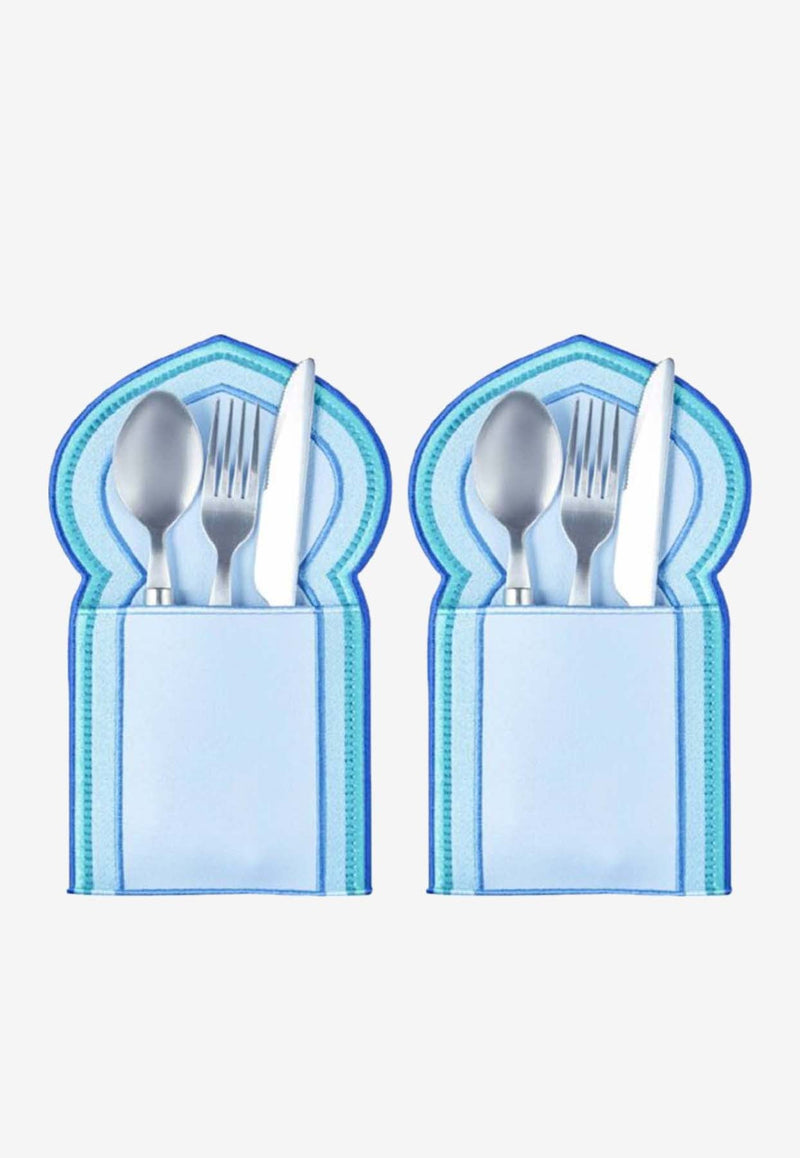 Arch Cutlery Pouch Set - Set of 2