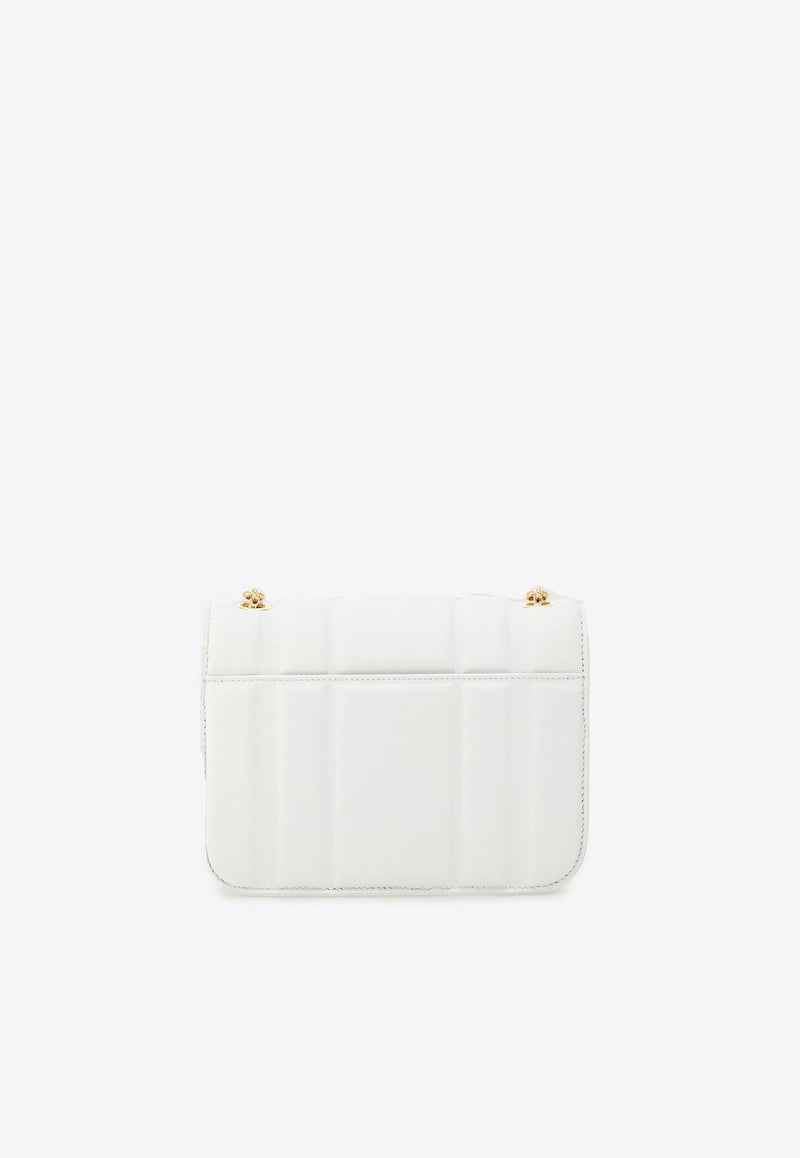 Mini Gancini-Buckle Quilted Leather Shoulder Bag