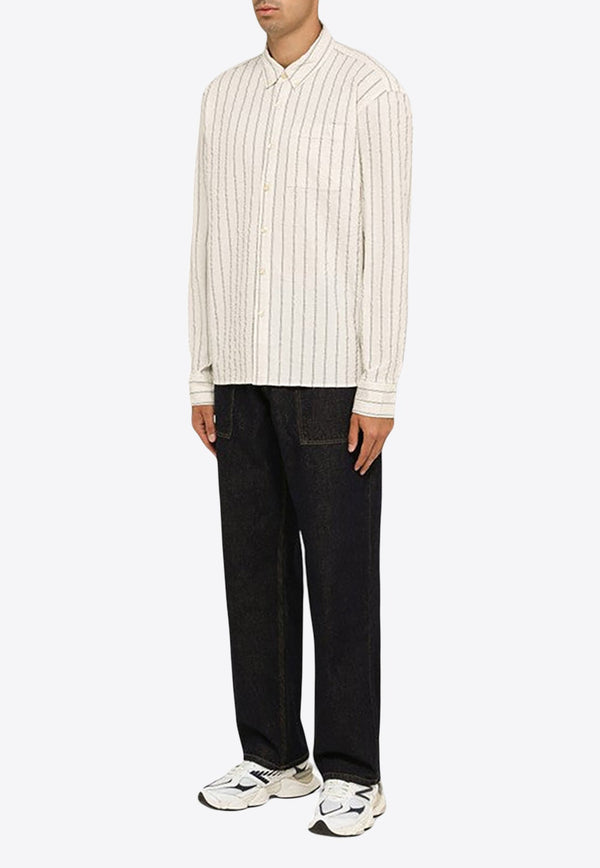 Dove Striped Long-Sleeved Shirt