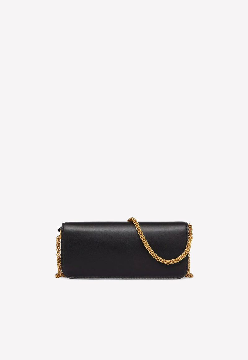 VLogo Locò Shoulder Bag in Calf Leather