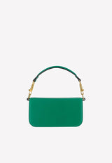 Small Locò VLogo Shoulder Bag in Calf Leather