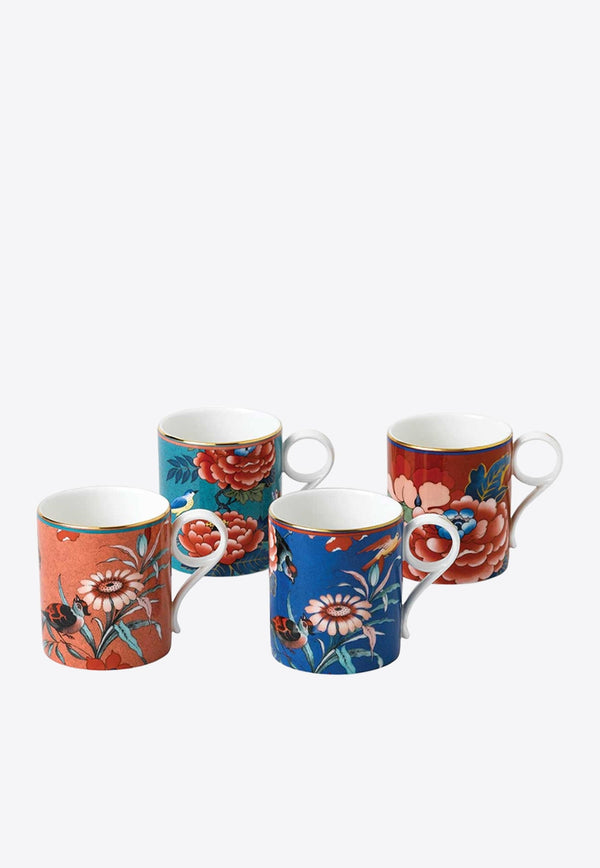 Paeonia Blush Small Mugs - Set of 4