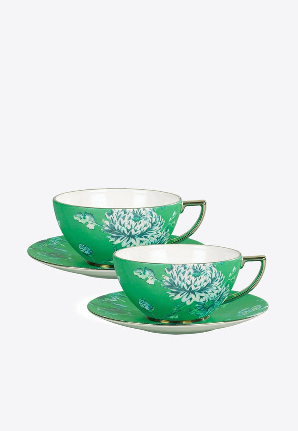 Jasper Conran Tea Cup and Saucer - Set of 2