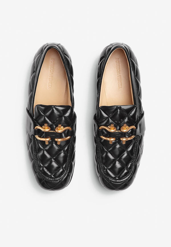 Monsieur Quilted Leather Loafers