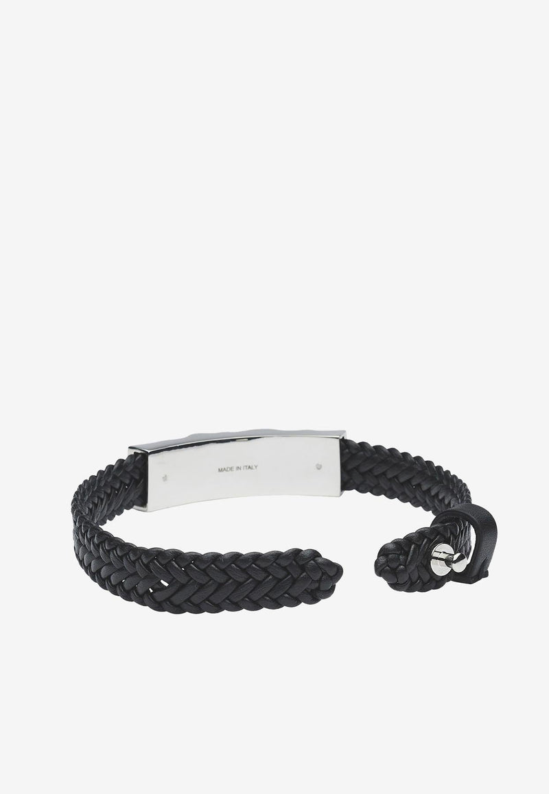 Braided Logo Bracelet