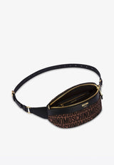 All-Over Jacquard Logo Belt Bag