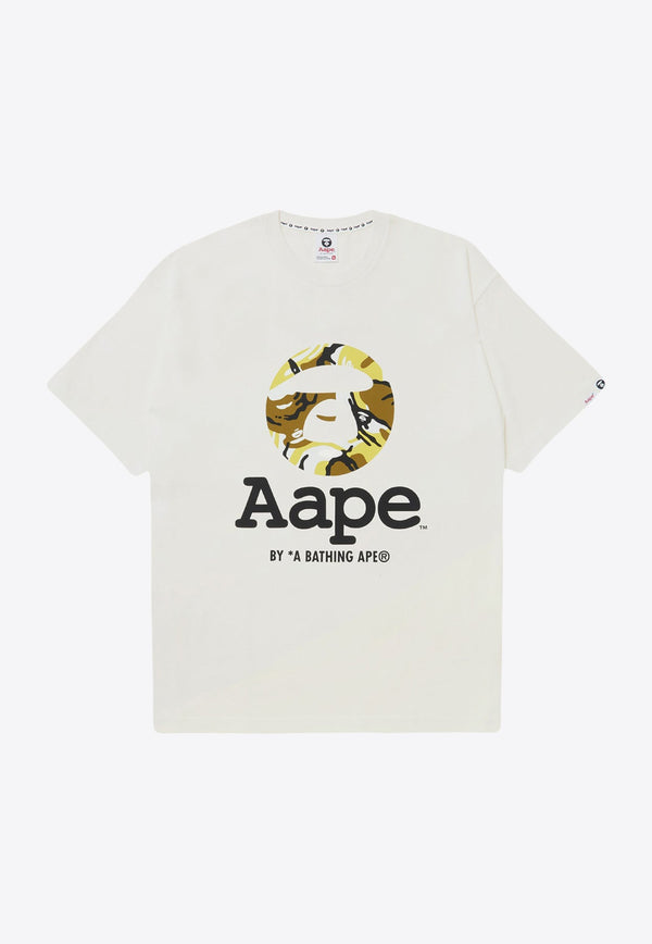 Moonface Graphic Crew Neck T-shirt