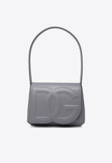 DG Logo Shoulder Bag in Calf Leather