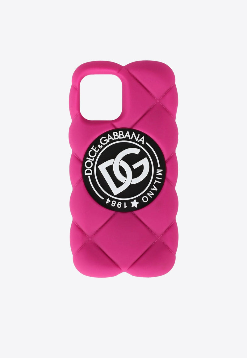 DG Logo Quilted iPhone 12 Pro Rubber Case