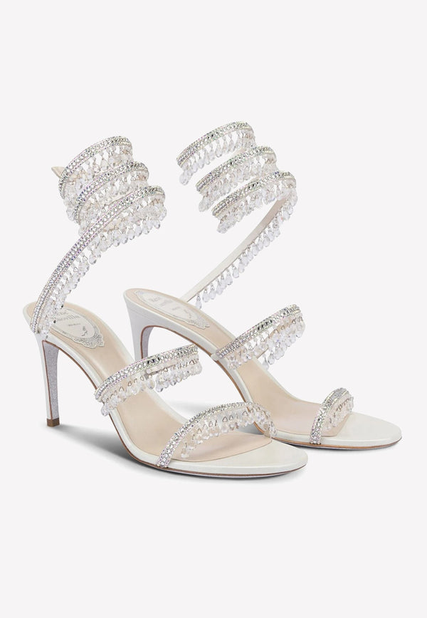 Chandelier 80 Crystal-Embellished Sandals