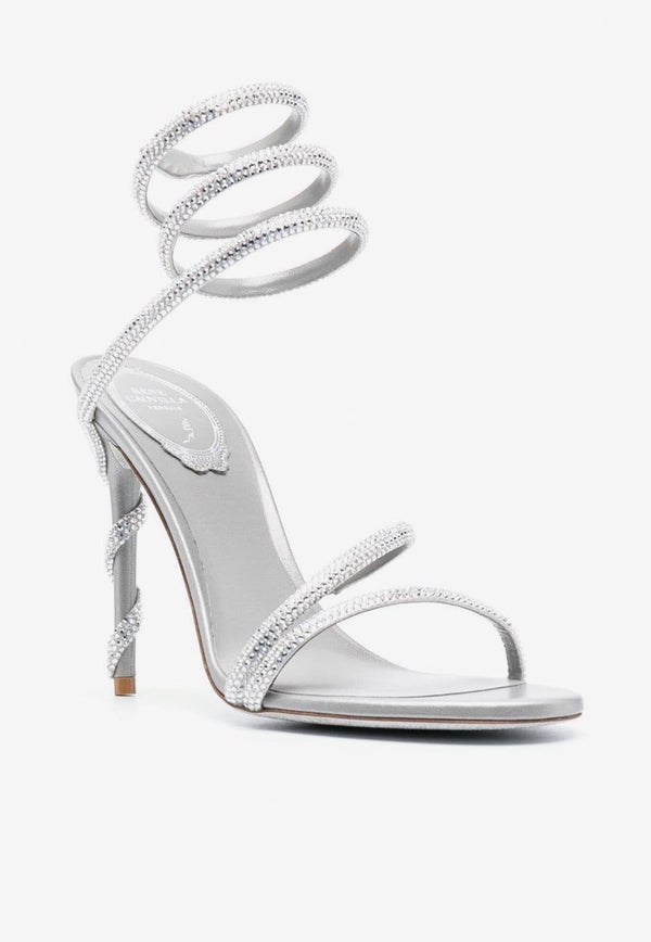Margot 105 Crystal-Embellished Sandals