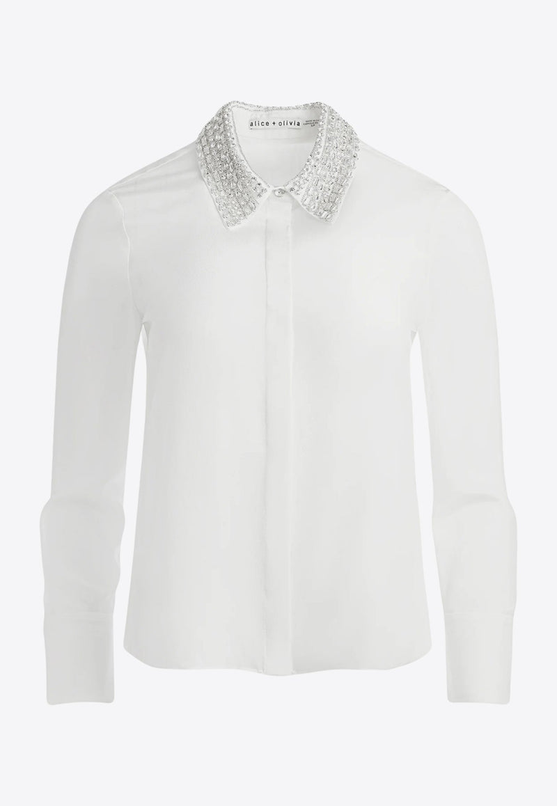 Willa Embellished Collar Top