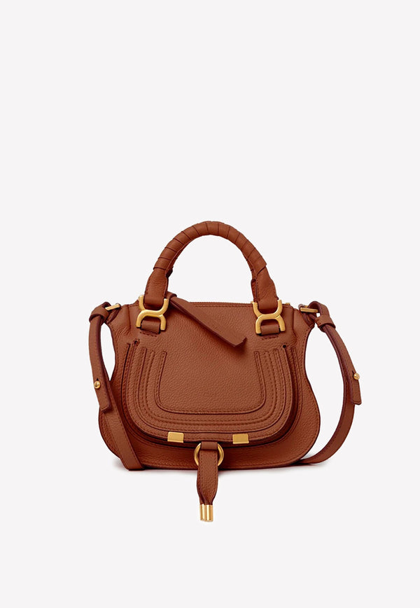 Marcie Top Handle Bag in Leather