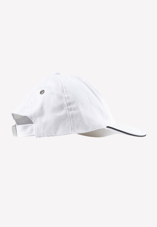 Girls Embroidered Cotton Cap