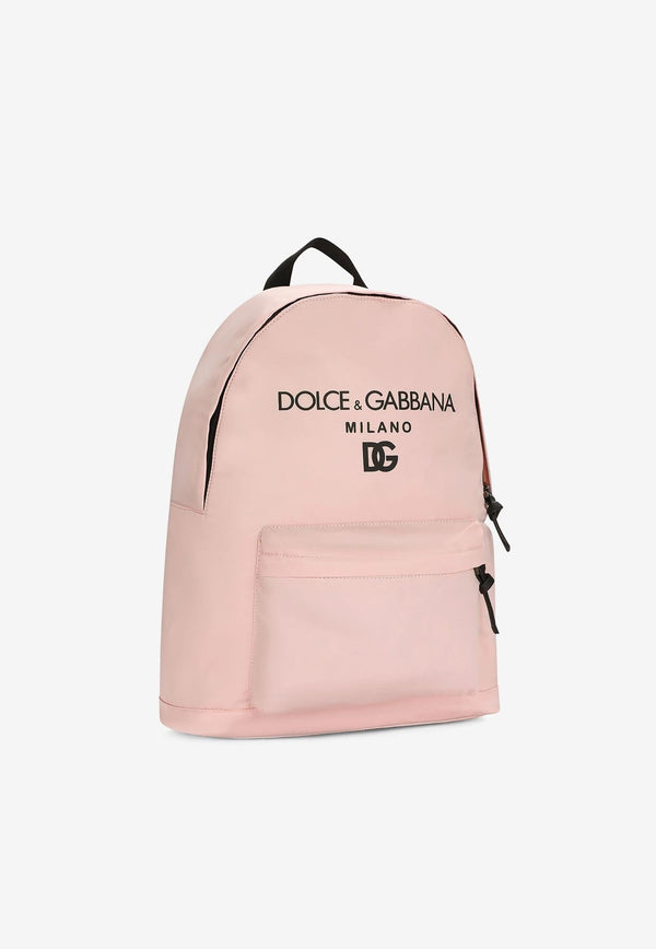 Girls Logo Print Backpack