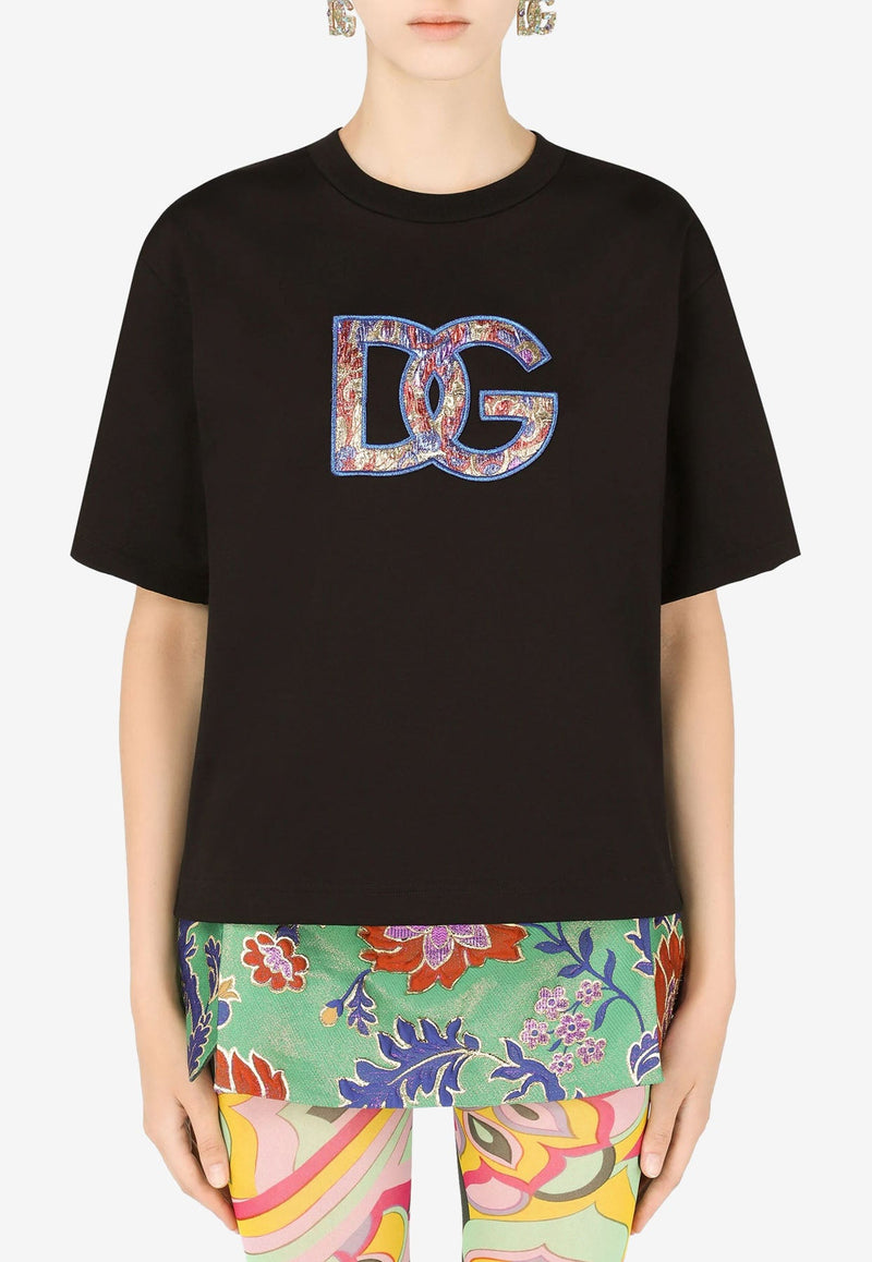 DG Embroidered Crewneck T-shirt