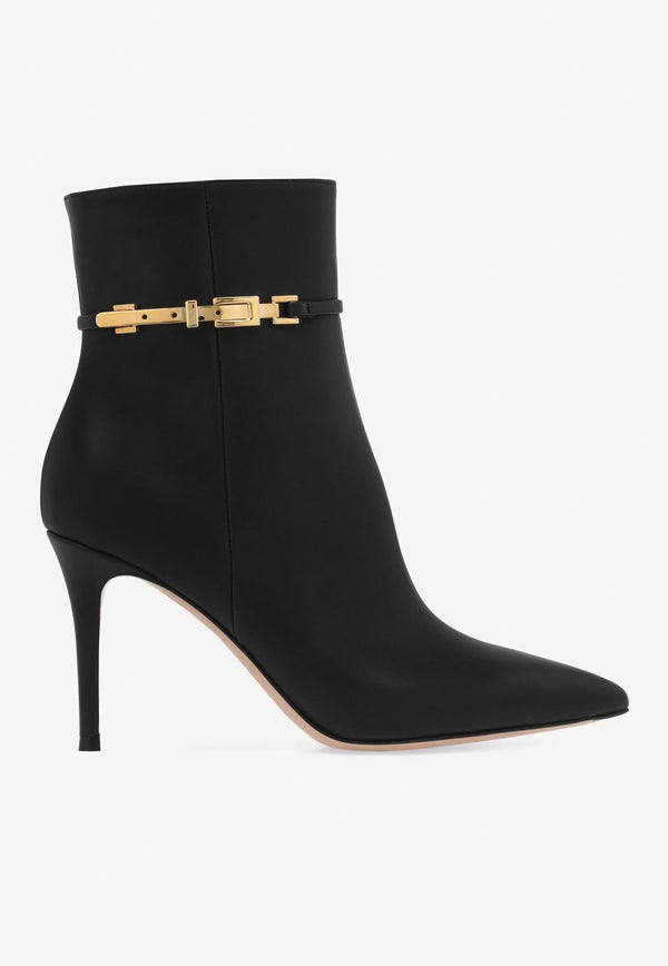 Carrey 85 Calf Leather Ankle Boots