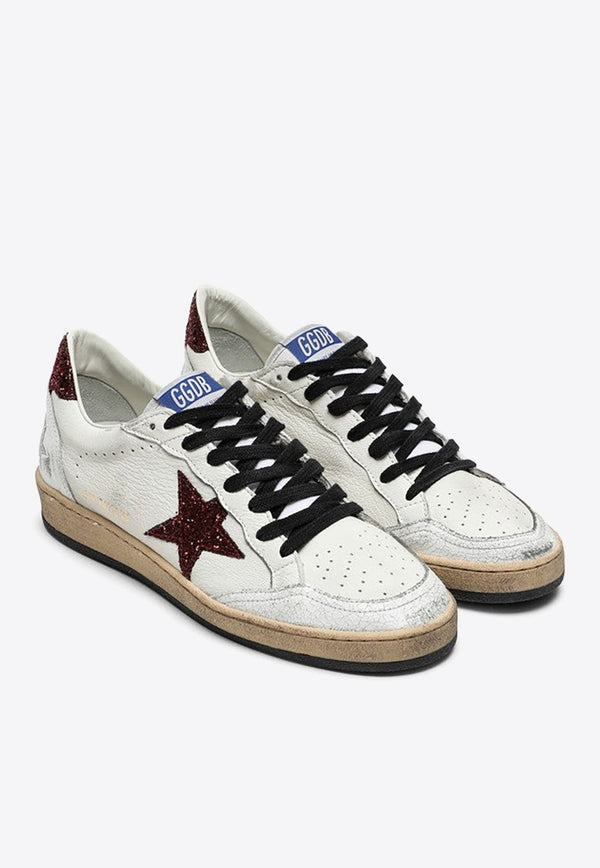 Low-Top Ball-Star Sneakers in Leather