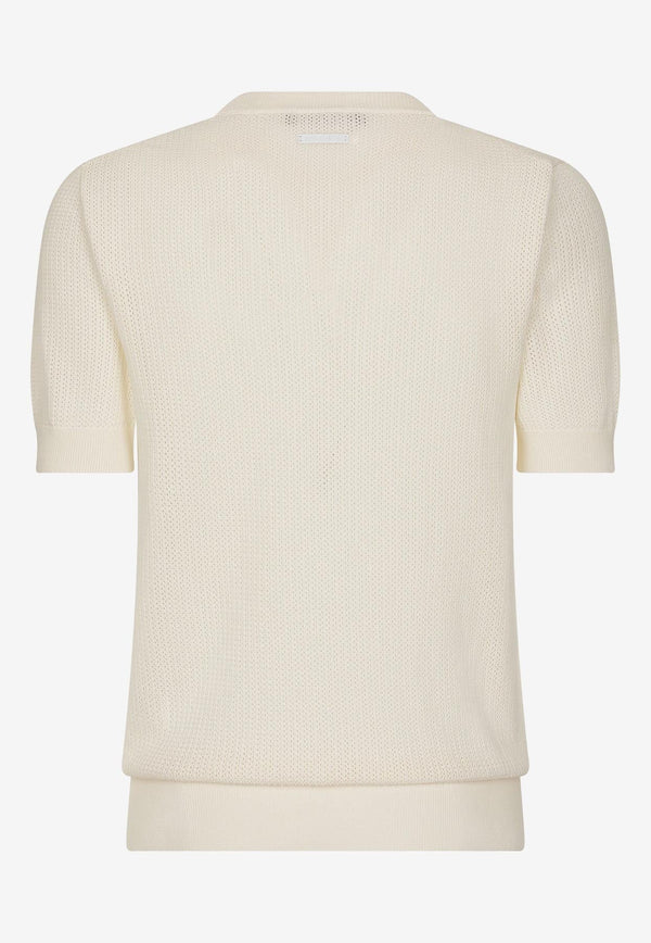 Knitted Short-Sleeved T-shirt