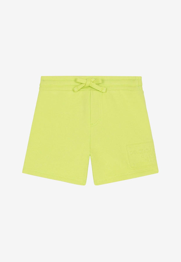 Baby Boys Logo-Embroidered Shorts
