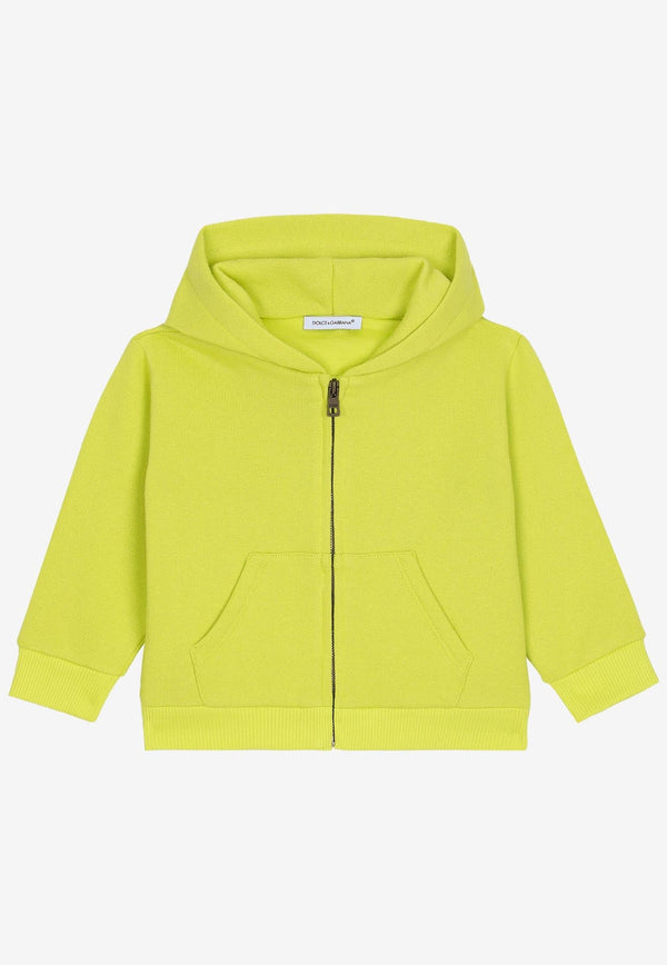 Baby Boys Logo-Embroidered Zip-Up Hoodie