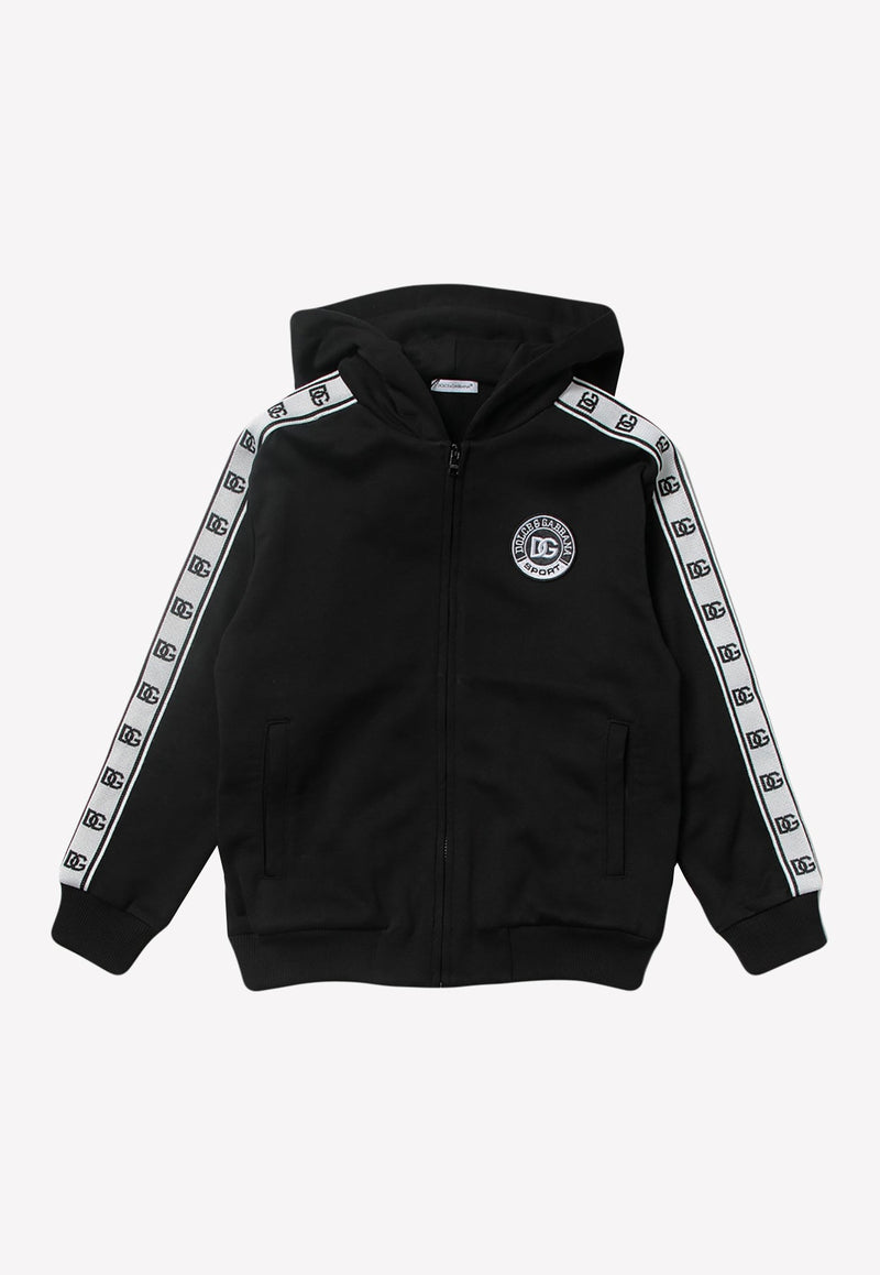 Boys DG Logo Hooded Sweatshirt