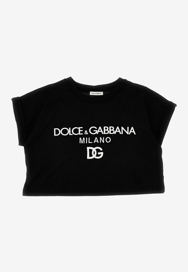 Girls DG Milano Cropped T-shirt