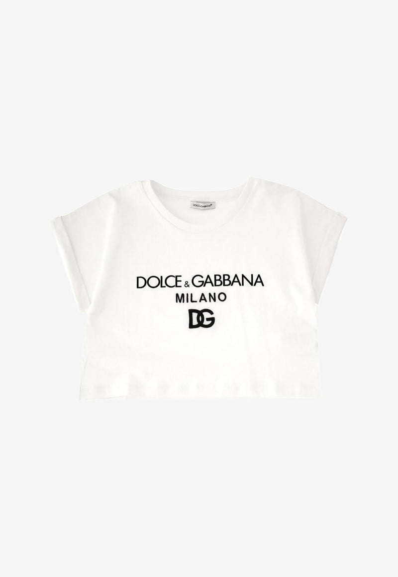Girls DG Milano Cropped T-shirt