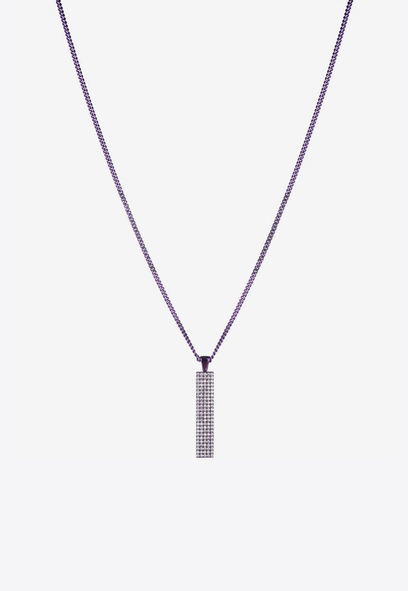 Special Order - Diamond Embellished Long Beach Necklace