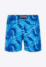 Moohina Packable Nautilius Tie & Dye Swim Shorts