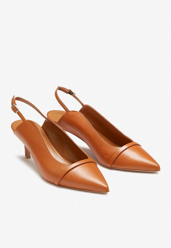Marion 45 Nappa Leather Slingback Pumps